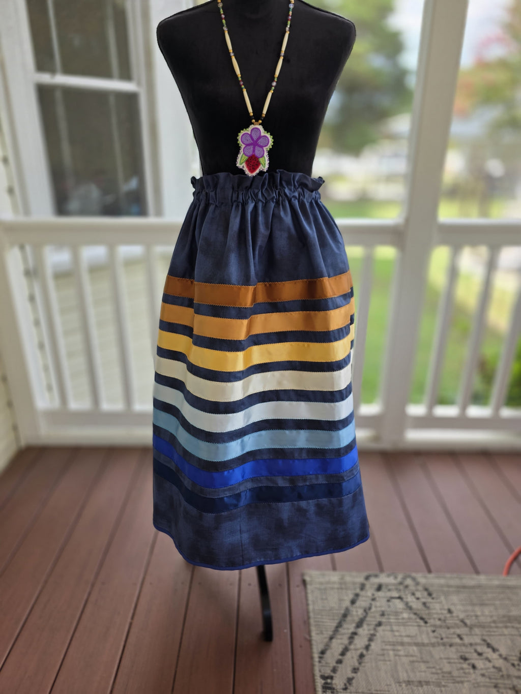 Blue corn fall inspired